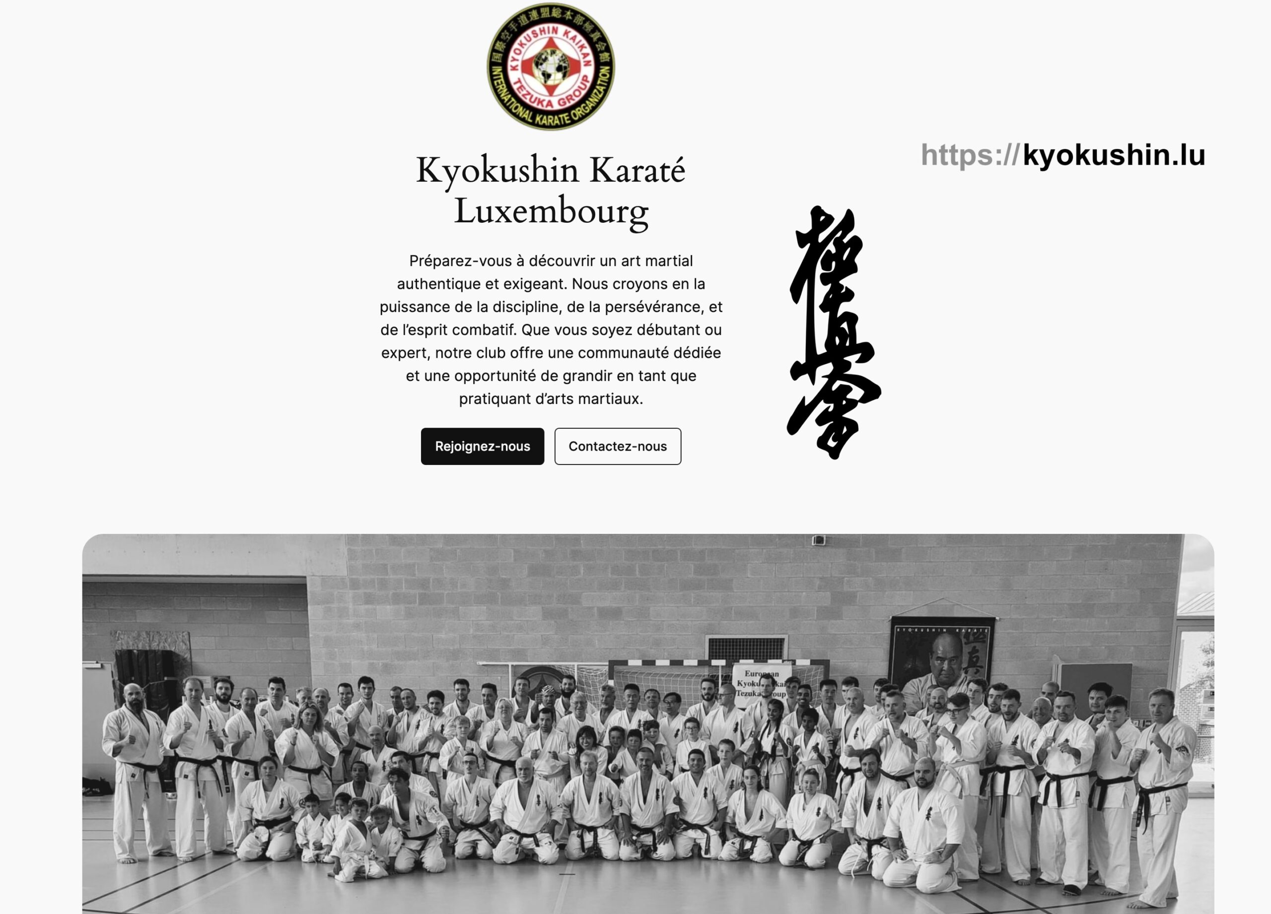 Découvrez kyokushin.lu